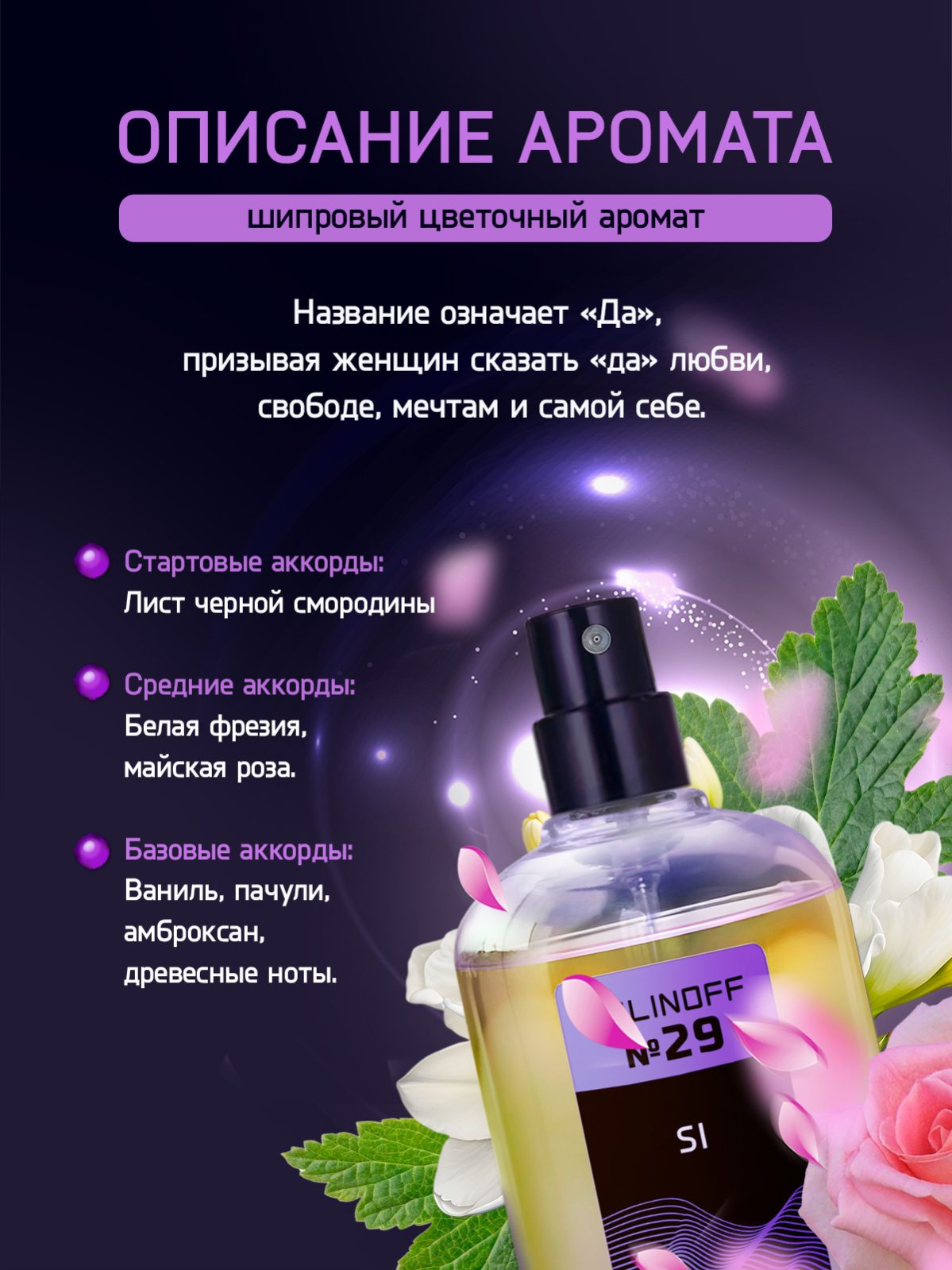 Духи KALINOFF №29 с феромонами Si 30 мл